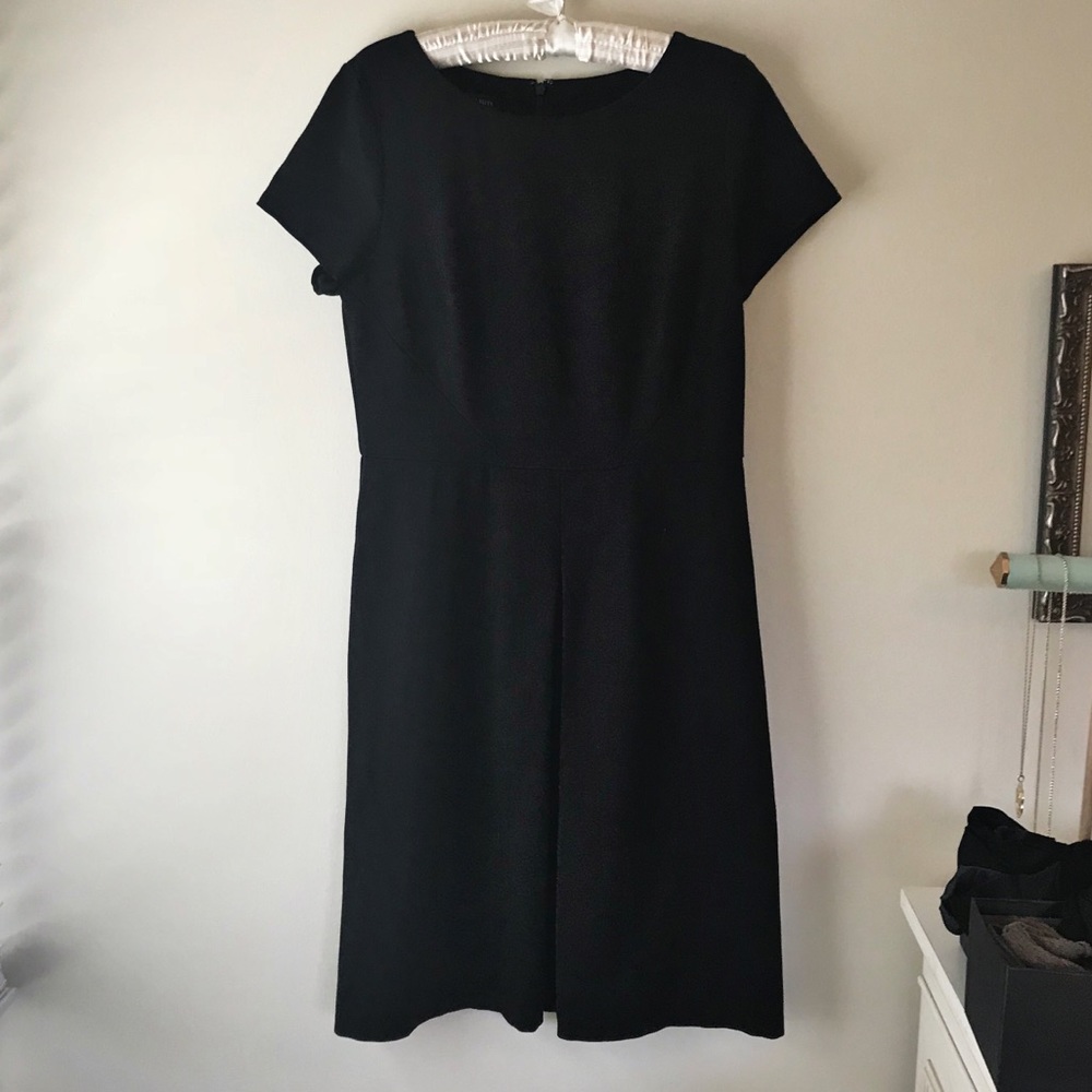 Talbots A-Line Black Dress